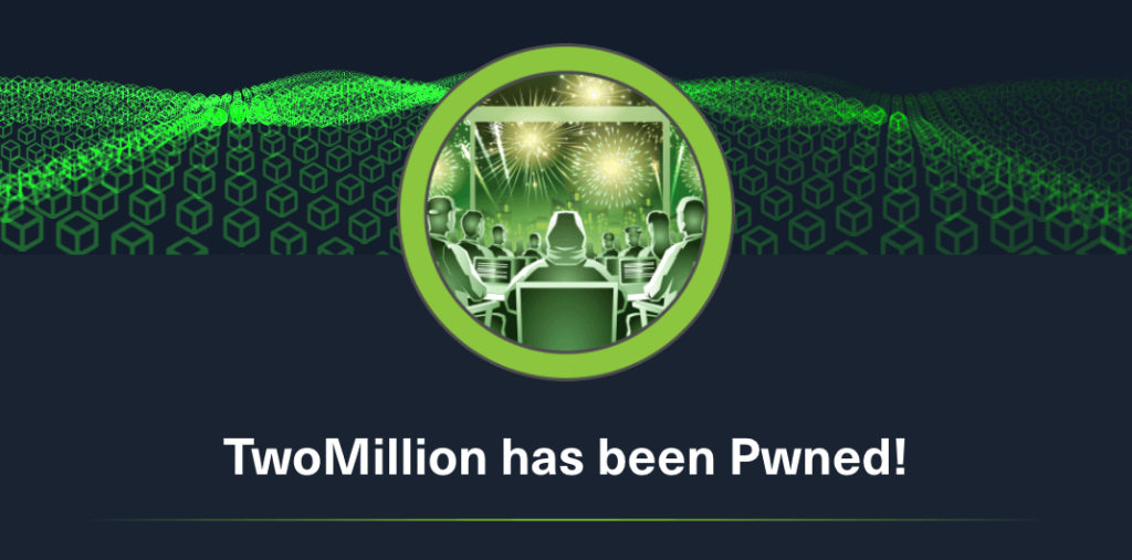 TwoMillion has been Pwned! _Hack The Box