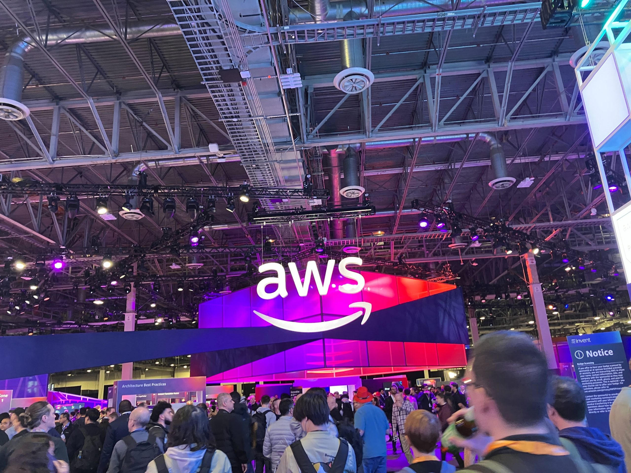 aws re:Invent venue