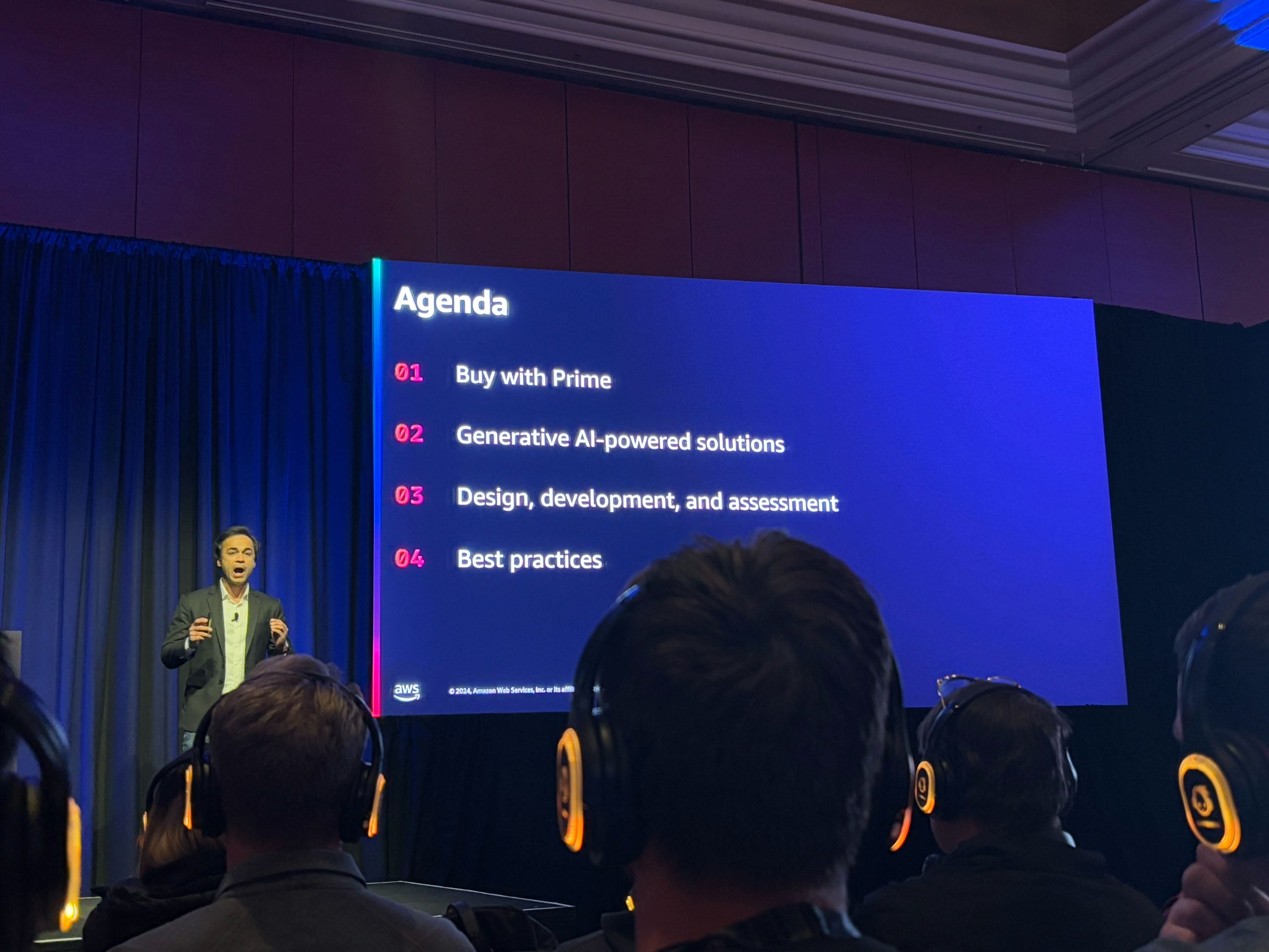 aws re:Invent session