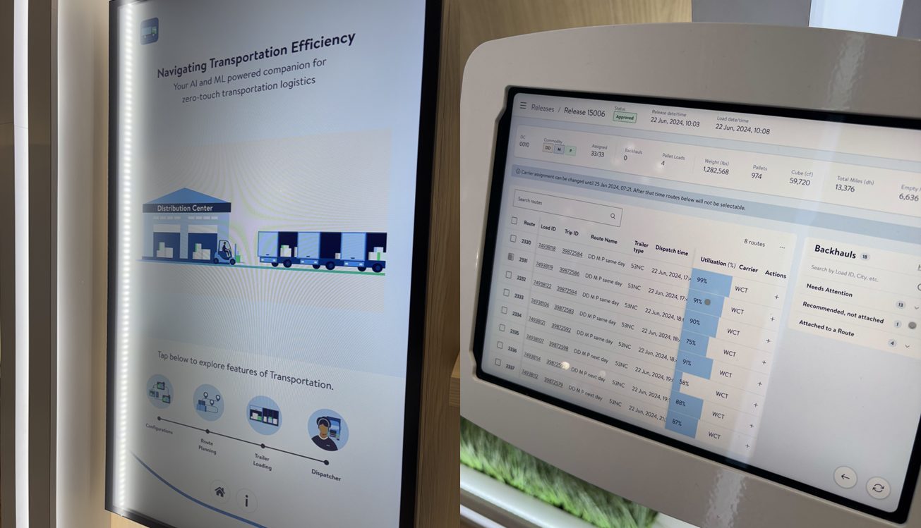 Walmart Commerce Technologiesのブース展示